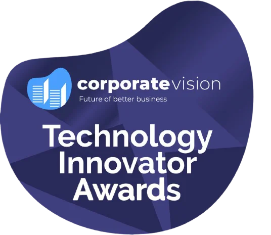 Corporate Vision Technology Innovator Awards 2018 winner logo